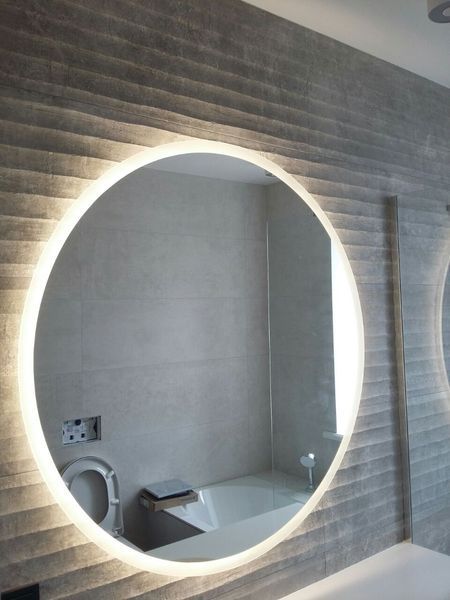 Дзеркало КОЛО 1000 мм з LED-підсвічуванням MRL1000-07 фото