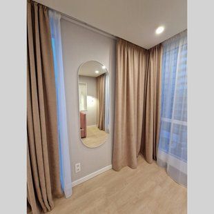 Дзеркало Капсула овальне в білій рамі 1600х600 мм MMF160-60 фото