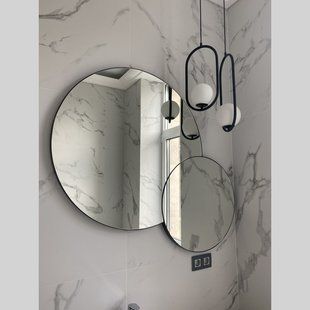 Дзеркало дизайнерське "Два кола" КК900-35 фото