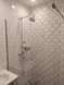 Душова скляна перегородка прозора DP8500-01 фото 1